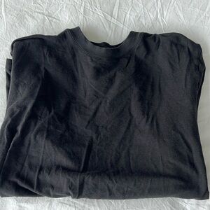 Skims black lounge top - long sleeve tshirt